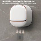 Luxury Soap Holder With Drain Tray – Wall Mounted Soap Case Box Designed To Keep Your Soap Bars Dry And Long Lasting (Random Color)